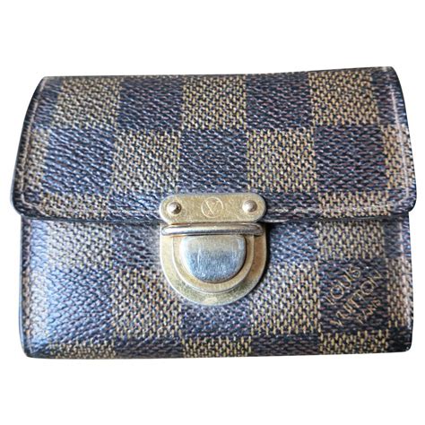 louis vuitton checkerboard wallet|authentic Louis Vuitton women wallet.